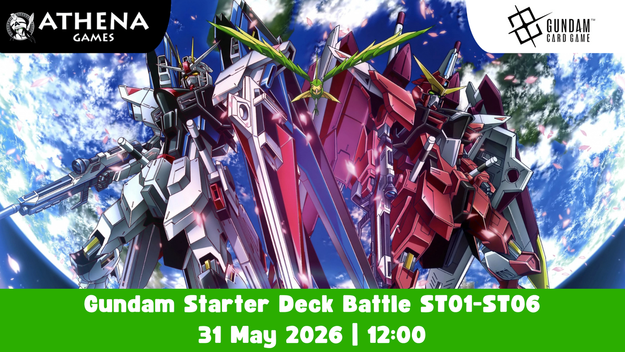 Gundam Starter Deck Battle ST01-ST06 | 31 May 2026 | 12:00