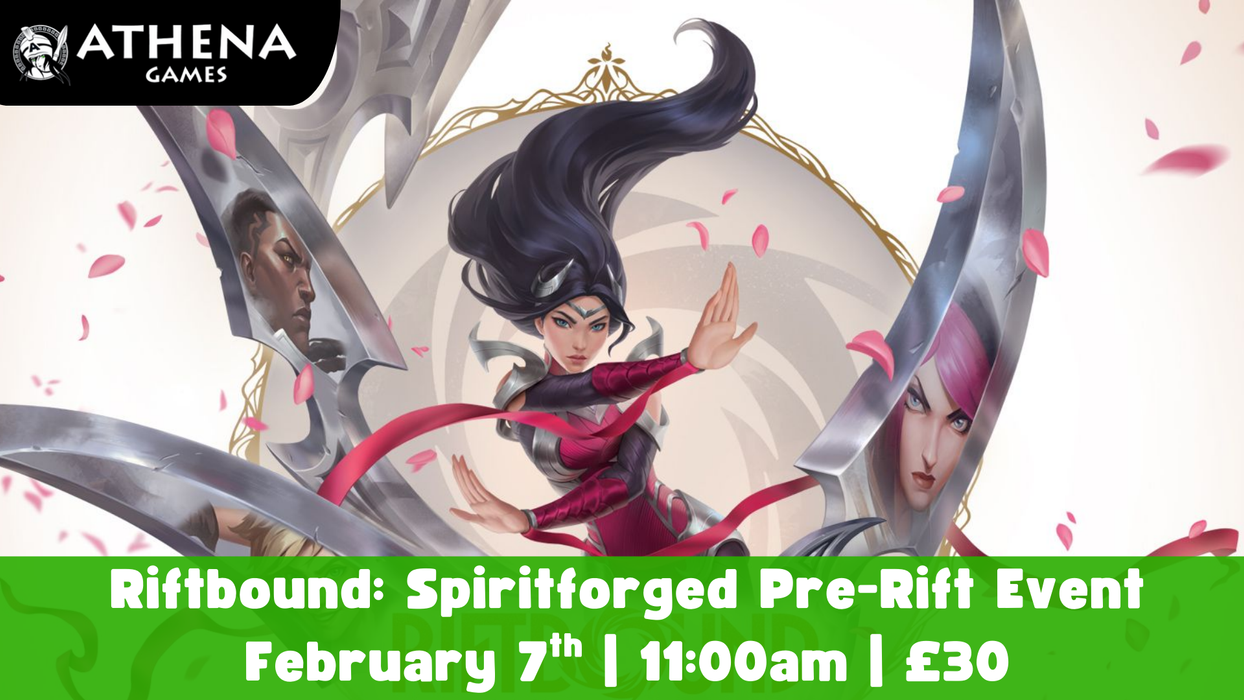 Riftbound: Spiritforged Pre-Rift Event | February 7th | 11:00am - Hosted By Athena Games