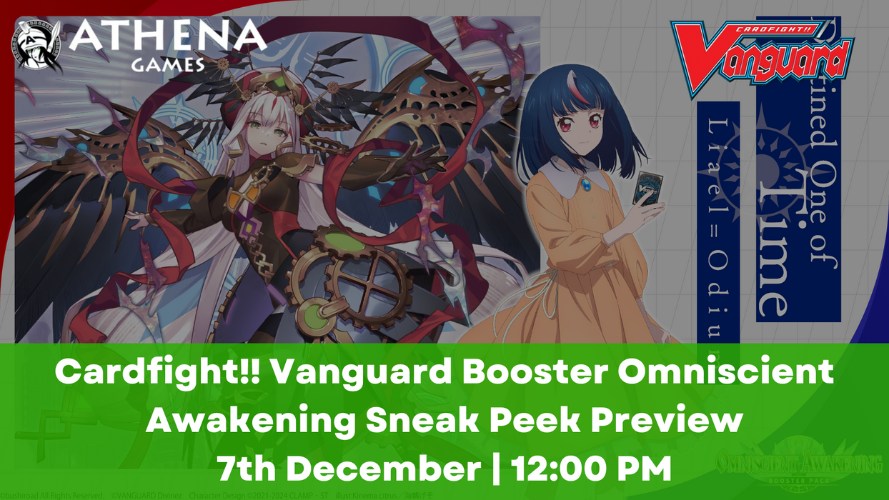 Cardfight!! Vanguard Booster Omniscient Awakening Sneak Peek Preview | 7th December 12pm