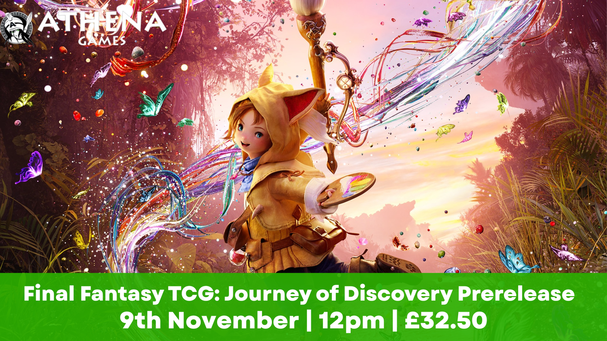 Final Fantasy TCG: Journey of Discovery Prerelease Event 9th November 12:00