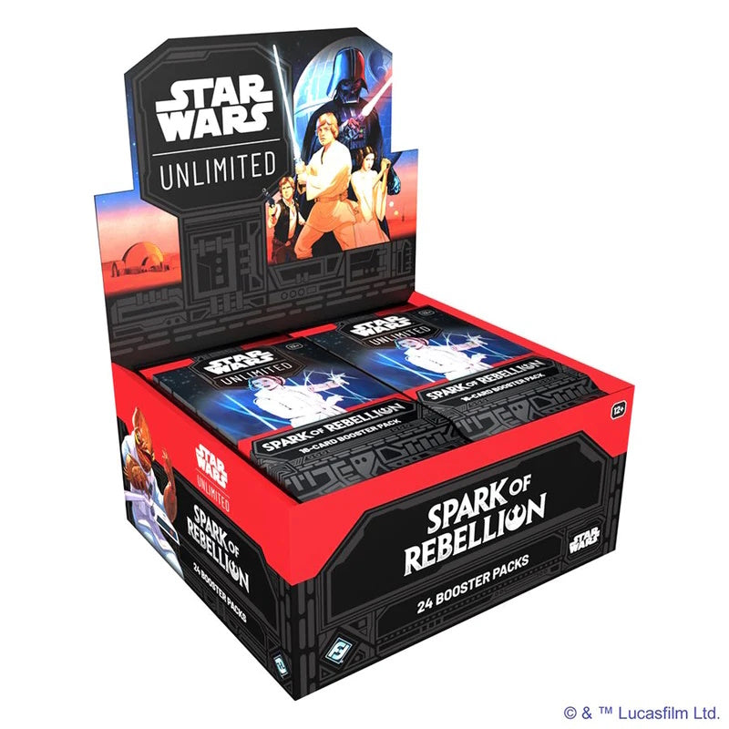 Spark of Rebellion Booster Box - Star Wars: Unlimited - Fantasy Flight Games