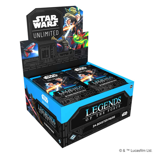 Star Wars: Unlimited Legends of the Force Booster Display - Fantasy Flight Games