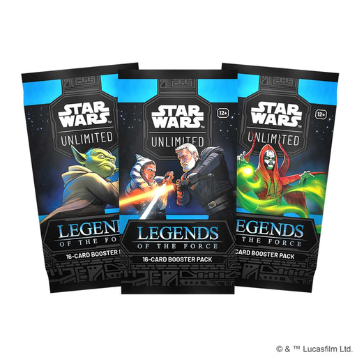 Star Wars: Unlimited Legends of the Force Booster Pack - Fantasy Flight Games