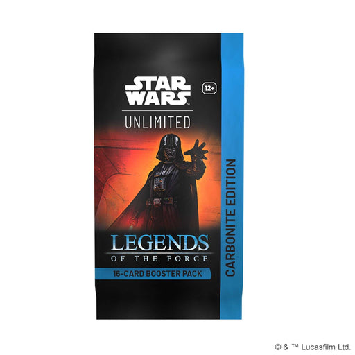 Star Wars Unlimited Jump to Lightspeed Carbonite Booster Pack - Fantasy Flight Games