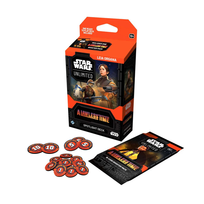 A Lawless Time Leia Organa Spotlight Deck - Star Wars Unlimited