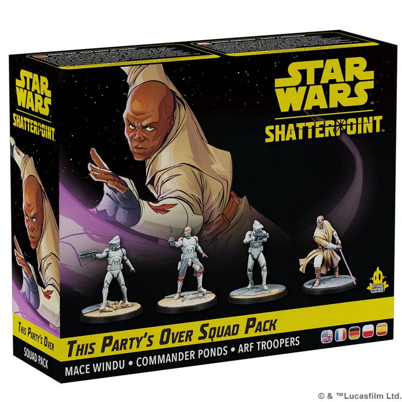 This Party's Over (Mace Windu) Squad Pack - Star Wars Shatterpoint - Atomic Mass Games