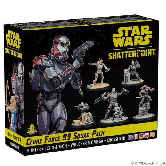 Clone Force 99 (Bad Batch Squad Pack): Star Wars: Shatterpoint - Fantasy Flight Games