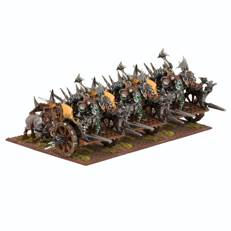 Kings of War - Orc Fight Wagon Regiment - Mantic Games