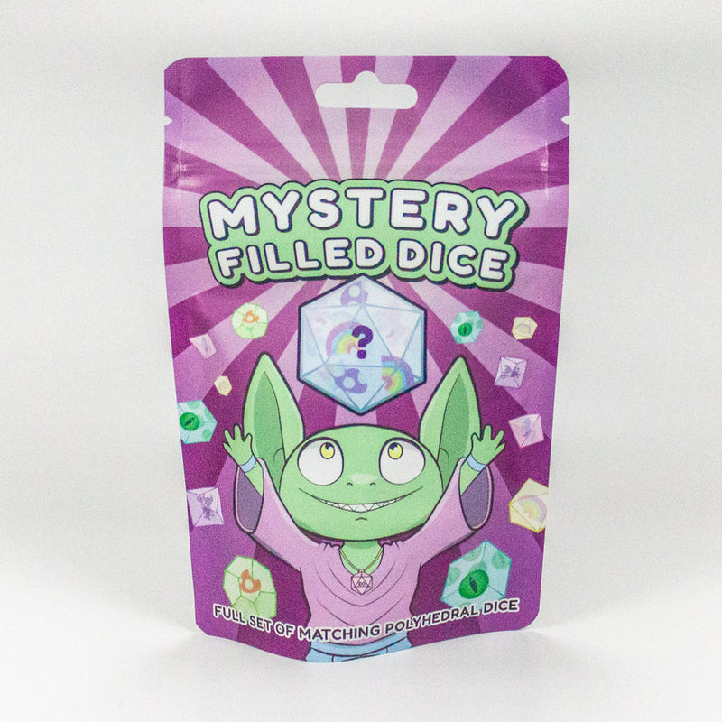 Filled Mystery Dice Set - Mystery Dice Goblin