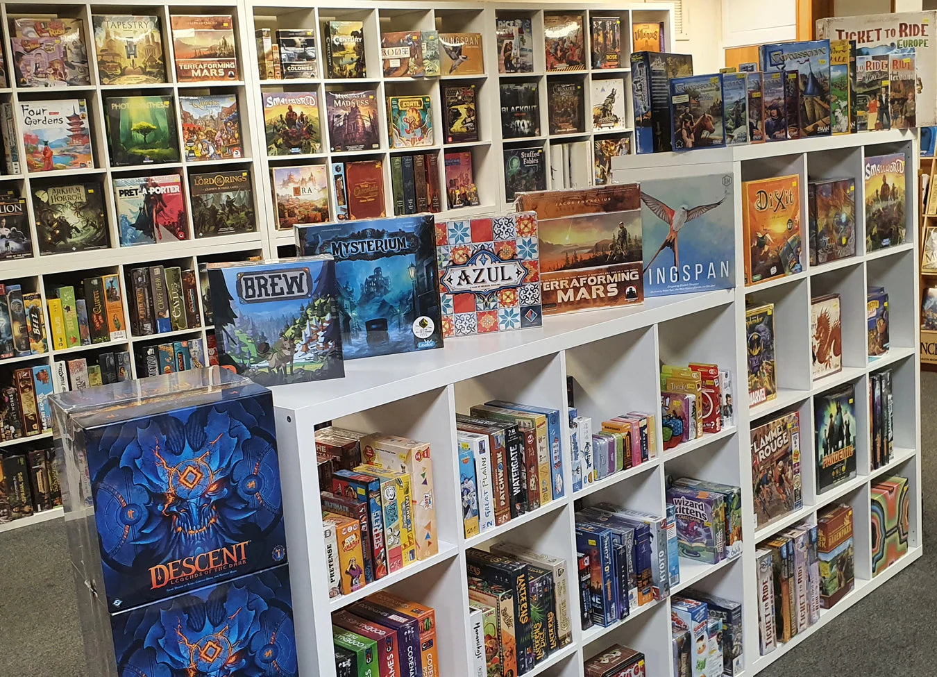 board game shelves
