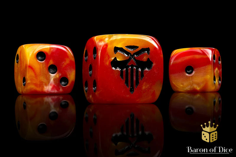Fires of Hell (25 Rounded) - Baron of Dice