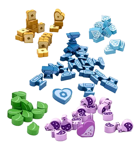 Flamecraft: Upgraded Wooden Components - Lucky Duck Games