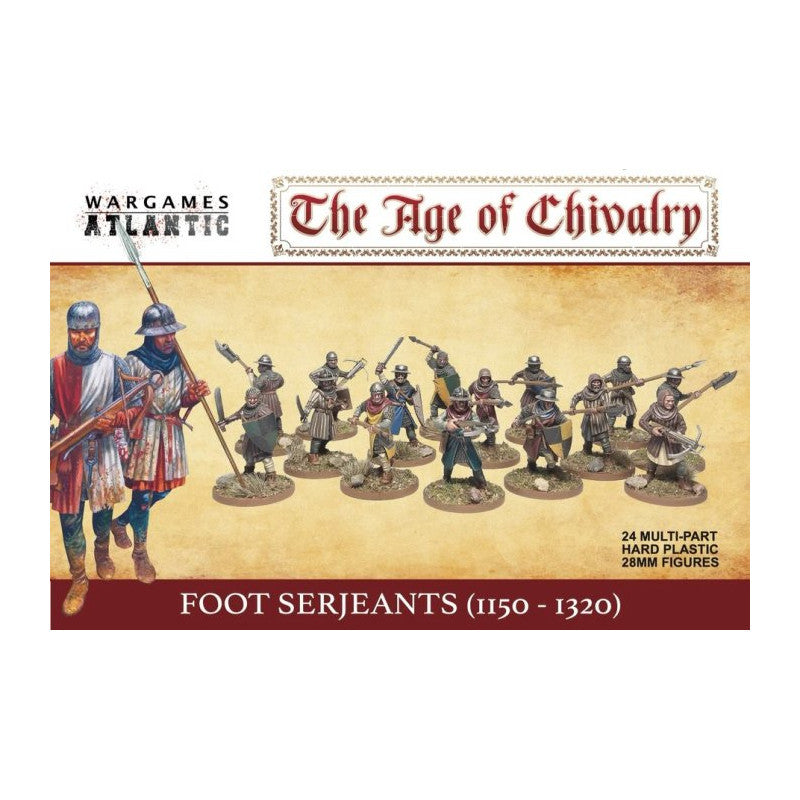 Wargames Atlantic - Foot Serjeants (1100-1320)