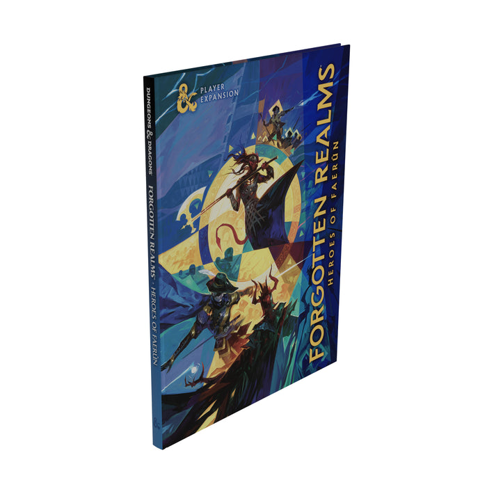 Forgotten Realms Heroes of Faerun Players Guide Alternate Cover - Dungeons & Dragons