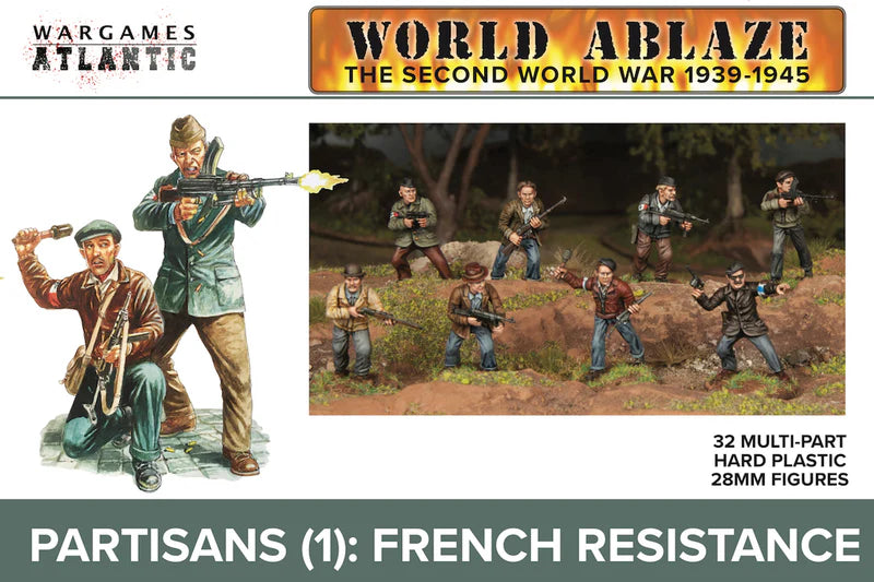 Partisans (1) French Resistance - Wargames Atlantic