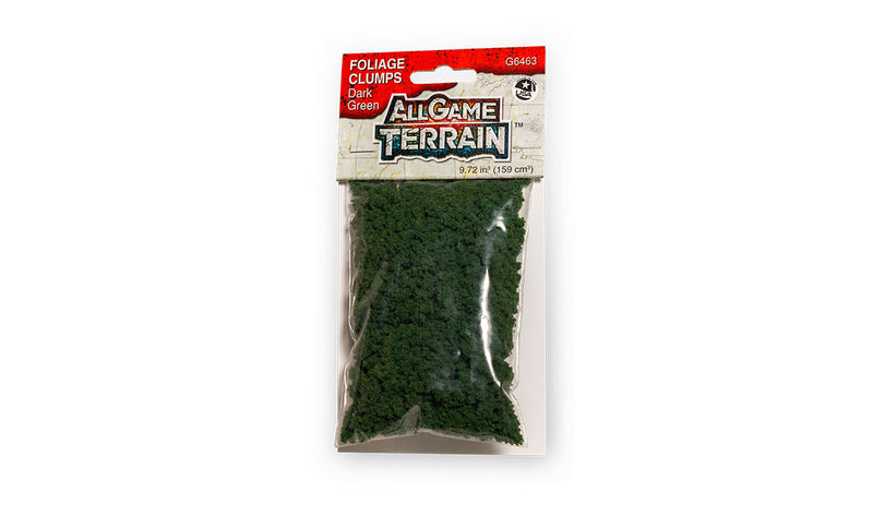 Dark Green Foliage Clumps - All Game Terrain - All Game Terrain