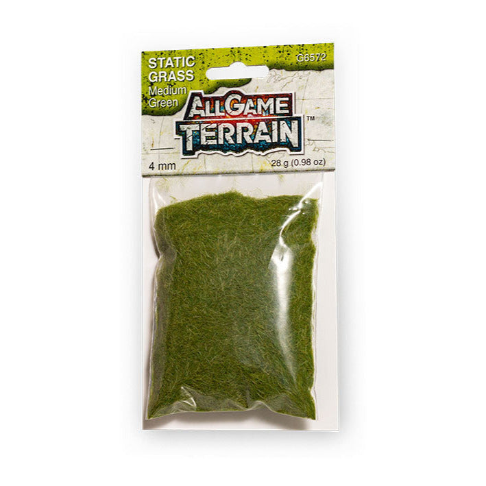 4mm Medium Green Static Grass - All Game Terrain - All Game Terrain