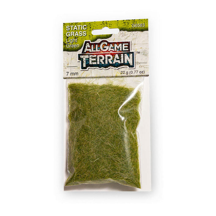 7mm Light Green Static Grass - All Game Terrain - All Game Terrain