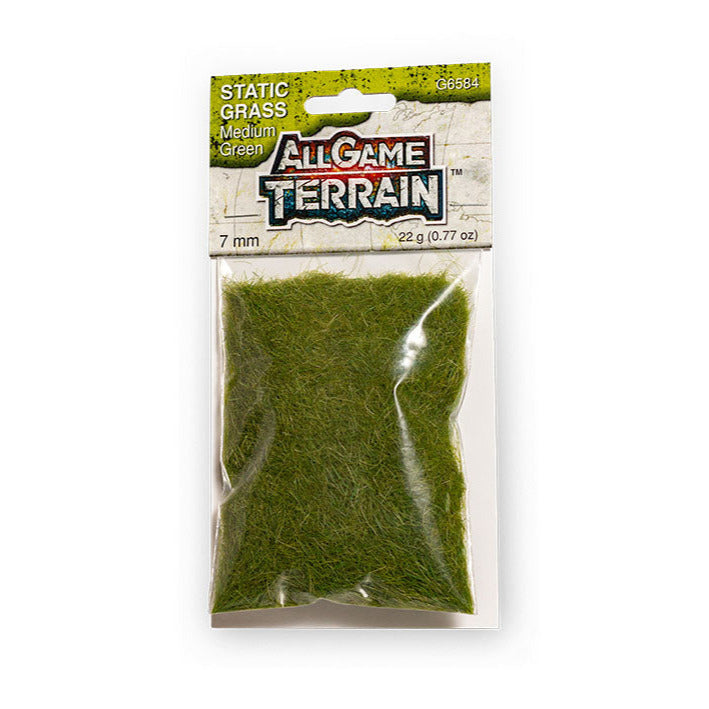7mm Medium Green Static Grass - All Game Terrain - All Game Terrain