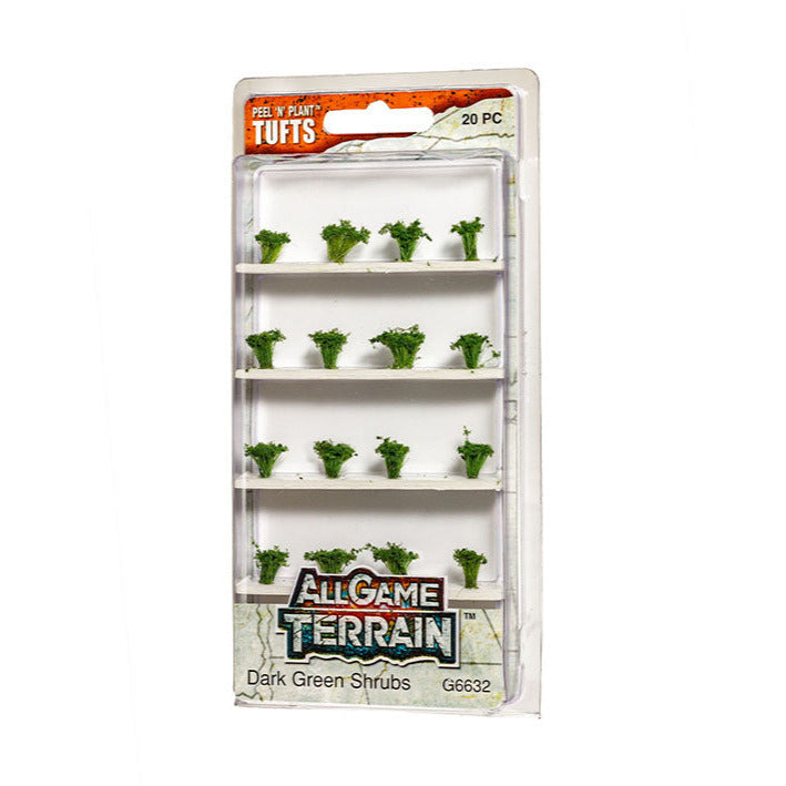 Dark Green Shrubs Tufts - All Game Terrain - All Game Terrain