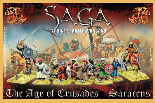 Plastic Saracen SAGA Starter Warband (4 points) - Gripping Beast