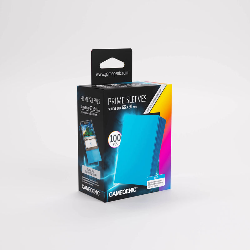 Gamegenic Prime Sleeves Blue 66x91 (100)