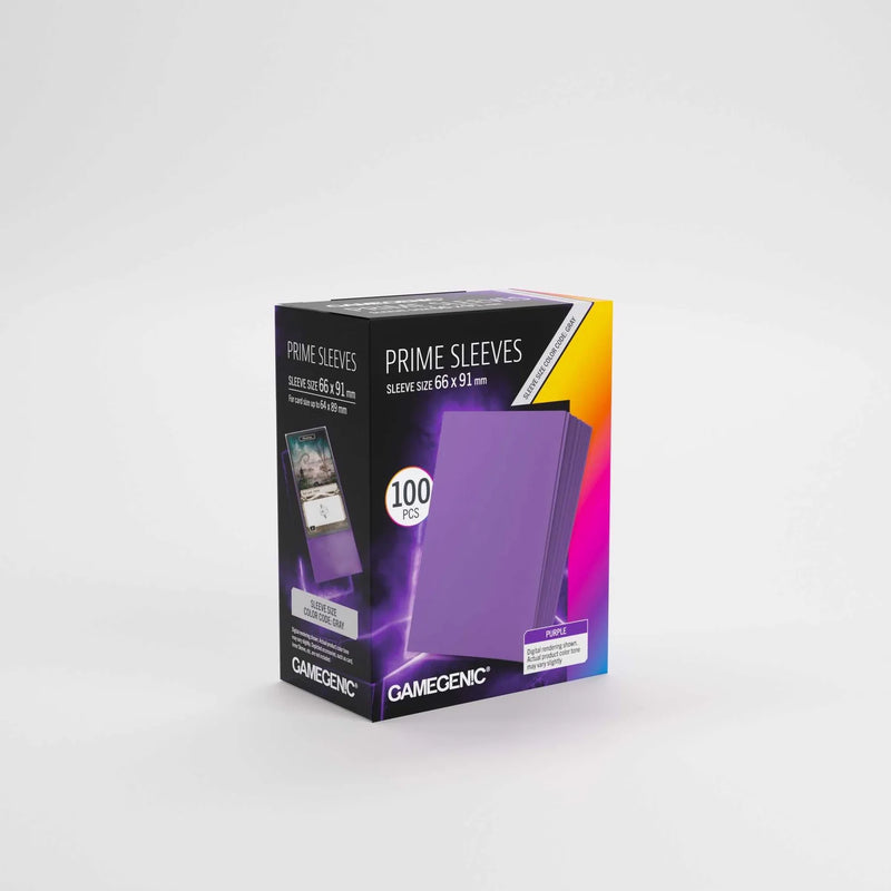Gamegenic Prime Sleeves Purple 66x91 (100)