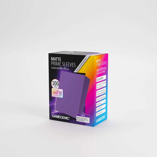 Gamegenic Matte Prime Sleeves Purple (100 ct) - Gamegenic