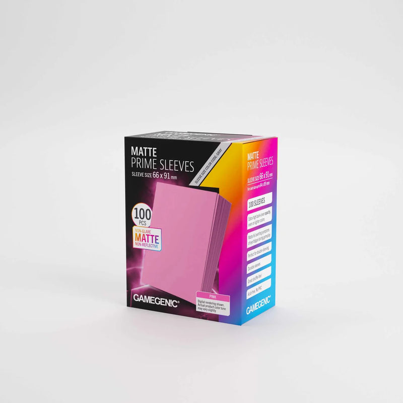 Gamegenic Matte Prime Sleeves Pink (100 ct)