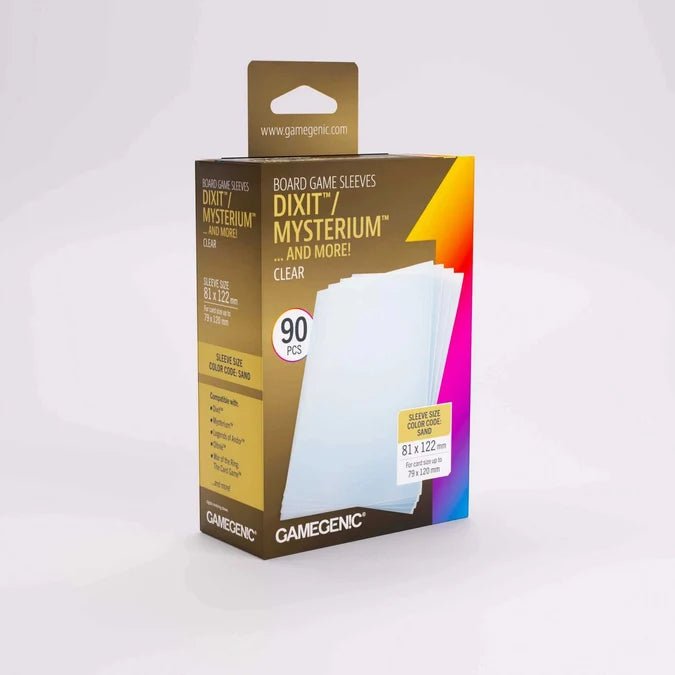 Gamegenic Board Game Sleeves Dixit Clear (90 ct.)