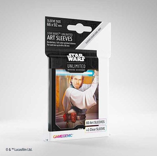 Gamegenic Star Wars: Unlimited Art Sleeves -  Obi-Wan Kenobi - Gamegenic