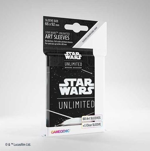 Gamegenic Star Wars: Unlimited Art Sleeves -  White Card Back - Gamegenic