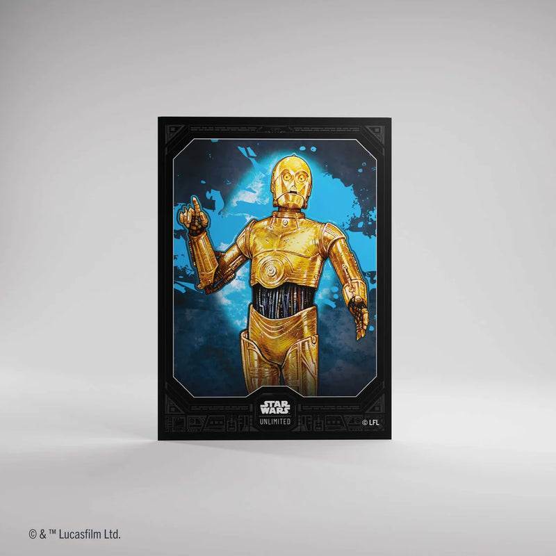 Gamegenic Star Wars Unlimited  - Art Sleeves - C-3PO