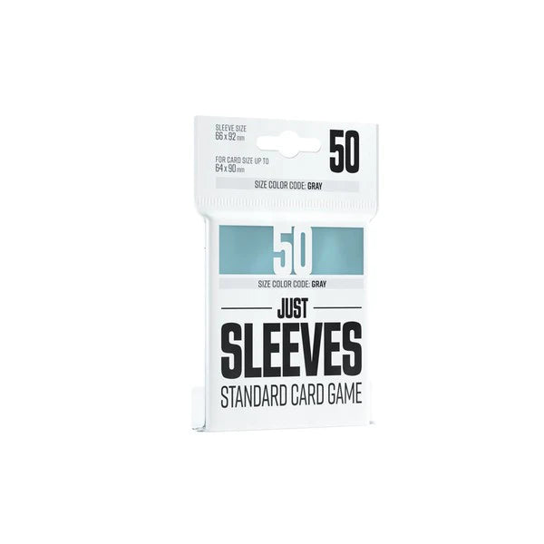 Gamegenic Just Sleeves - Standard Card Game - Clear (50 ct.)