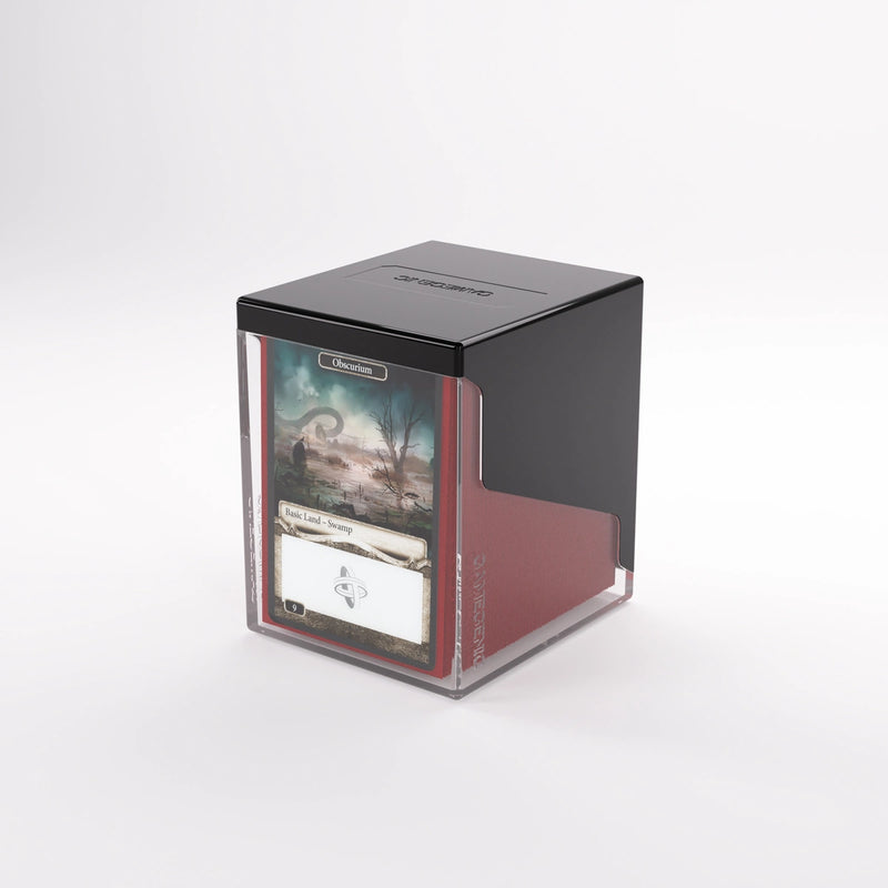 Gamegenic Bastion Deck Case - 100+ XL Black/Clear