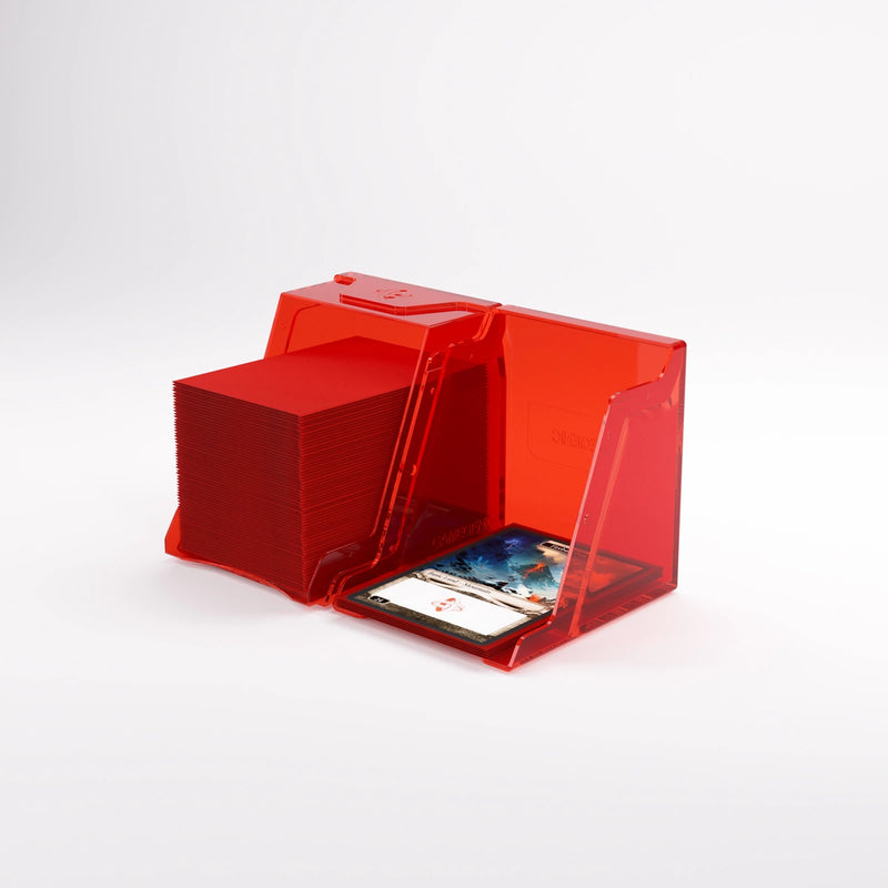 Gamegenic Bastion Deck Case - 100+ XL Red - Gamegenic
