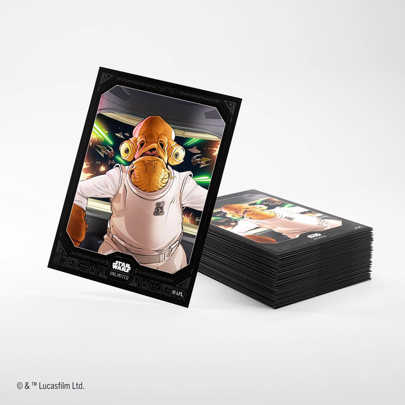 Gamegenic Star Wars Unlimited  - Art Sleeves - Admiral Ackbar - Gamegenic