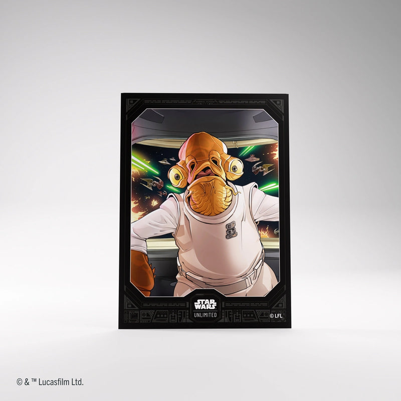 Gamegenic Star Wars Unlimited  - Art Sleeves - Admiral Ackbar - Gamegenic