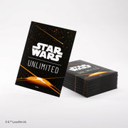 Gamegenic Star Wars Unlimited  - Art Sleeves - Card Back Orange - Gamegenic