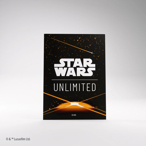 Gamegenic Star Wars Unlimited  - Art Sleeves - Card Back Orange - Gamegenic
