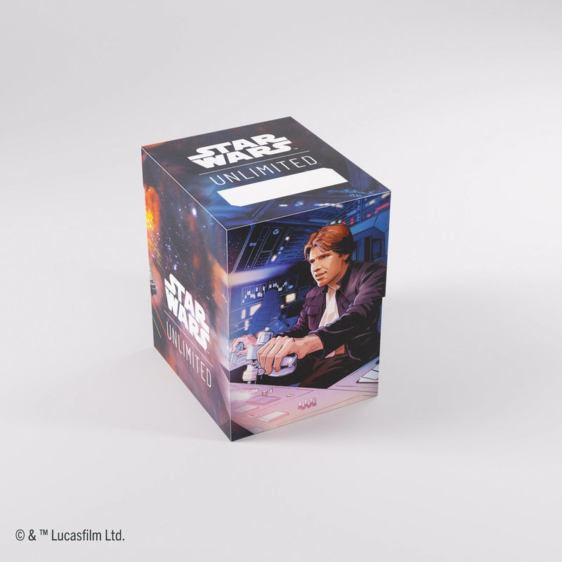 Gamegenic Star Wars Unlimited  - Soft Crate - Han Solo/Millenium Falcon - Gamegenic