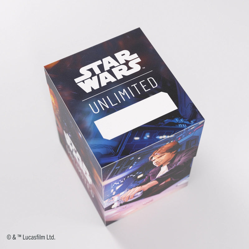 Gamegenic Star Wars Unlimited  - Soft Crate - Han Solo/Millenium Falcon - Gamegenic