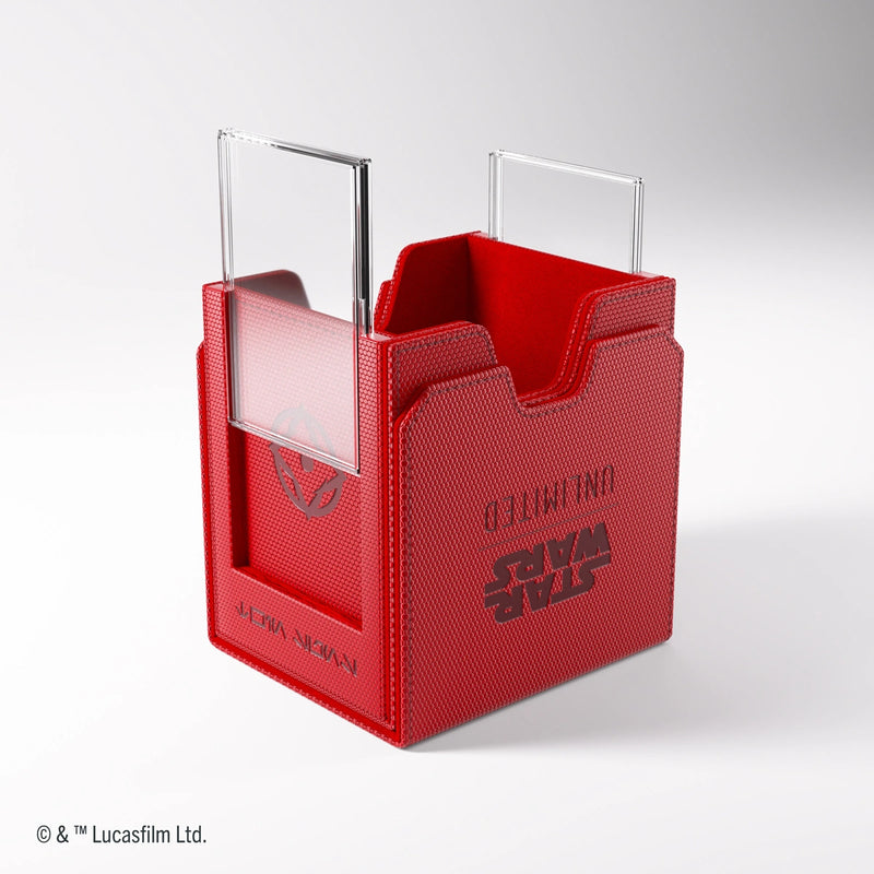 Gamegenic Star Wars Unlimited  - Twin Suns Deck Pod - Red - Gamegenic