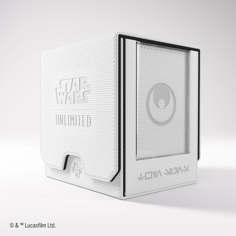 Gamegenic Star Wars Unlimited  - Twin Suns Deck Pod - White/Black - Gamegenic