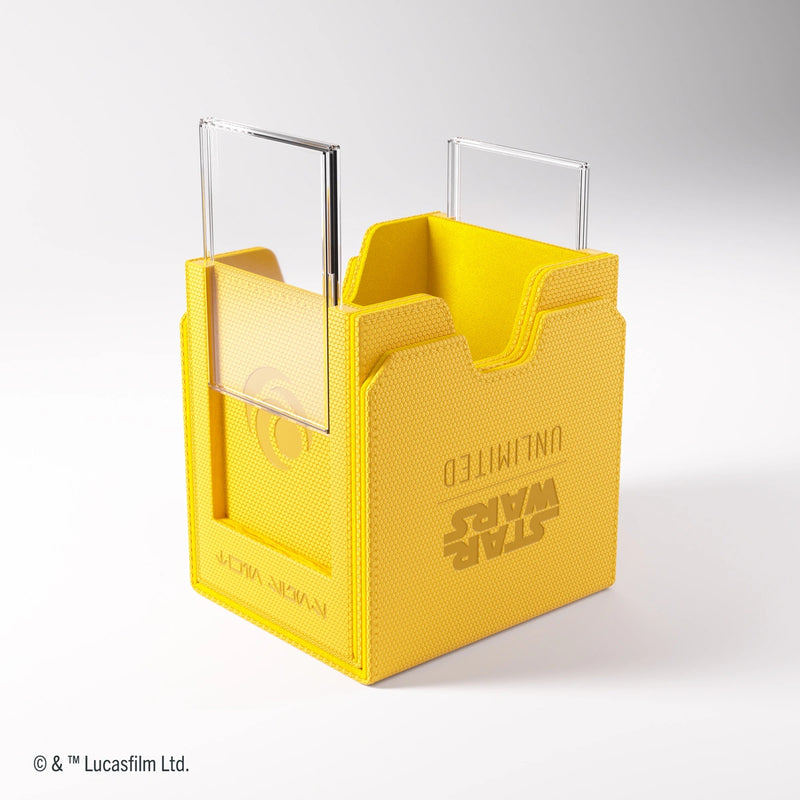 Gamegenic Star Wars Unlimited  - Twin Suns Deck Pod - Yellow - Gamegenic