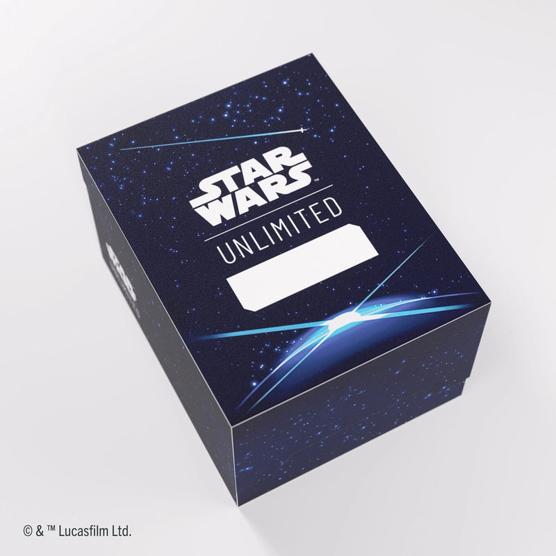 Gamegenic Star Wars Unlimited  - Twin Suns Soft Crate - Card Back Blue - Gamegenic