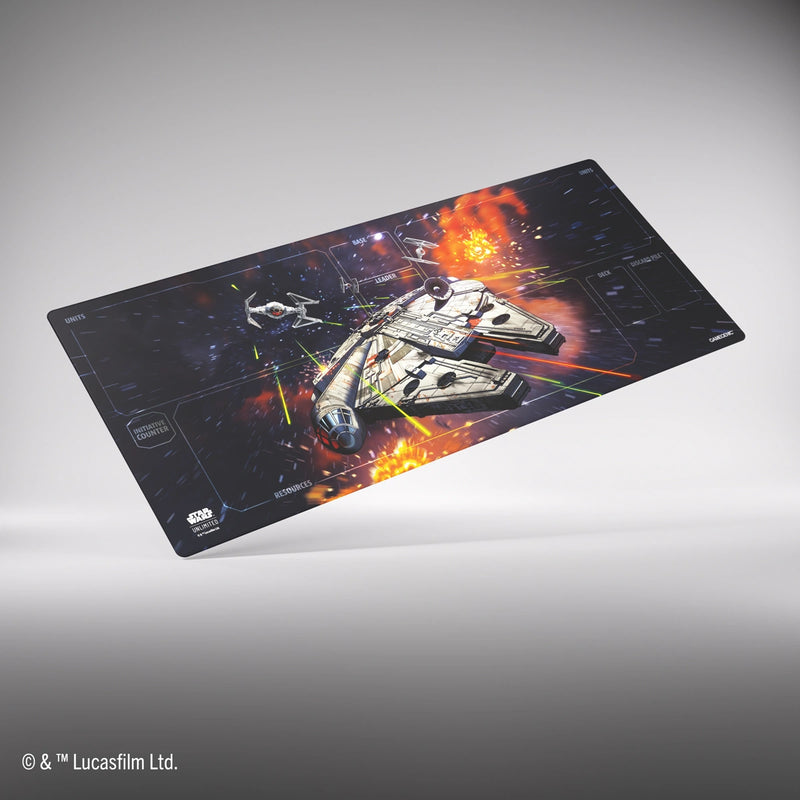Gamegenic Star Wars Unlimited  - Xtra-Wide Game Mat - Millennium Falcon - Gamegenic