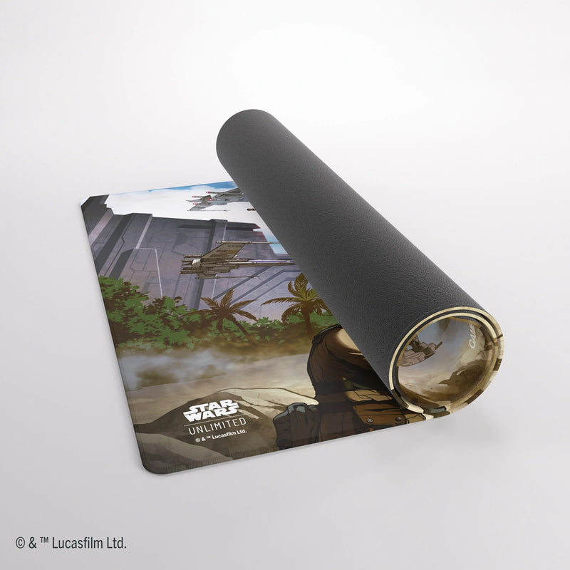 Gamegenic Star Wars Unlimited  - Game Mat - Battle of Scarif - Gamegenic