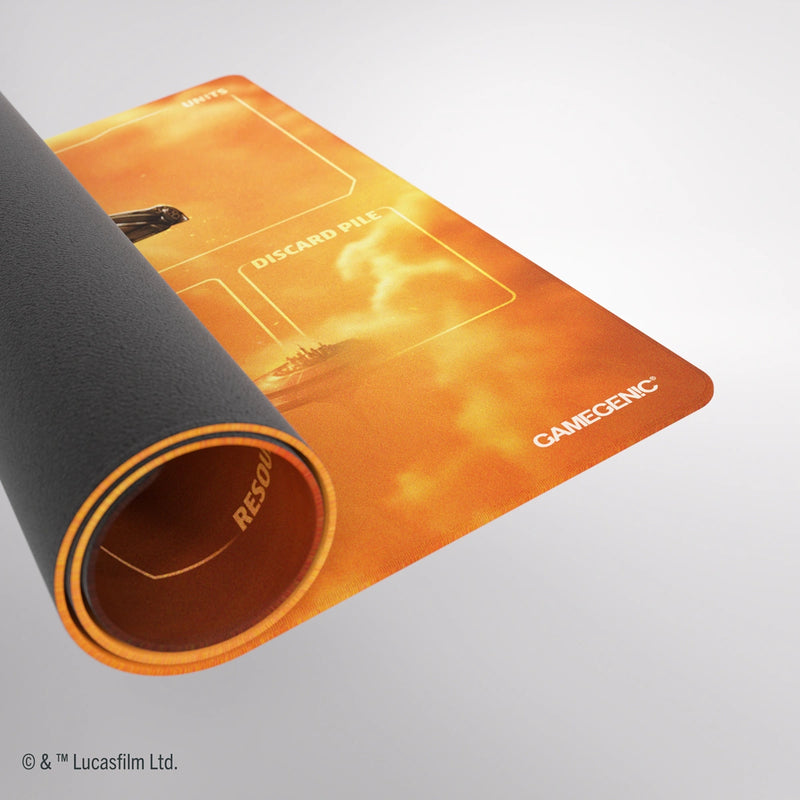 Gamegenic Star Wars Unlimited  - Game Mat - Fett's Firespray - Gamegenic