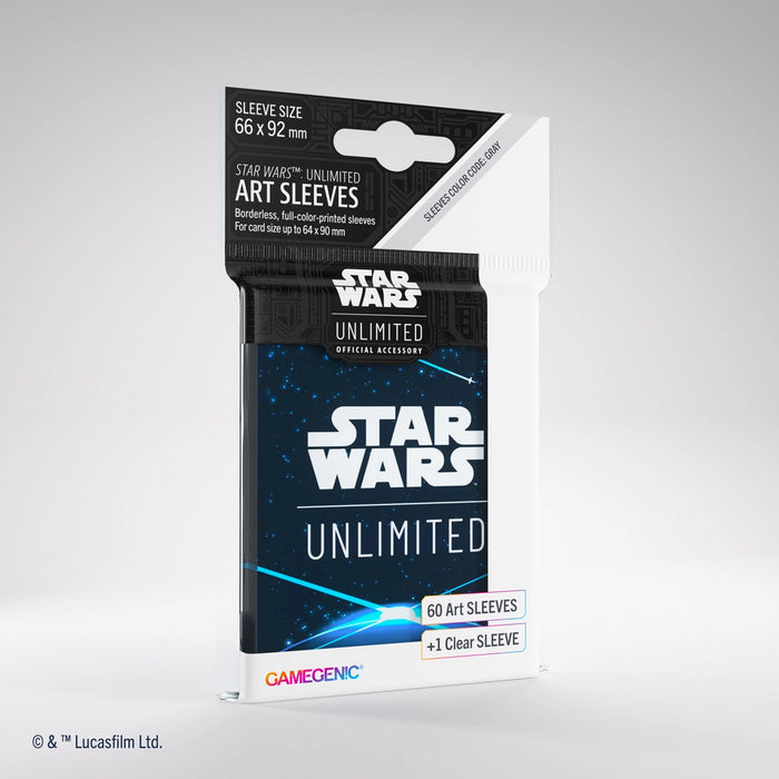 Gamegenic Star Wars: Unlimited Art Sleeves - Space Blue
